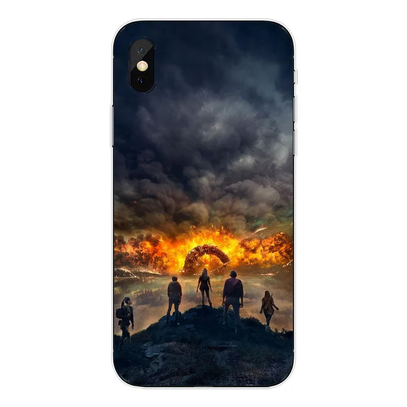 TPU Caso Heda Lexa O 100 Programa de tv Coque Shell Caixa Do Telefone para iphone 8 7 6 Plus X 5 4 мягкий прозрачный TPU Caso Capa - Цвет: TPU
