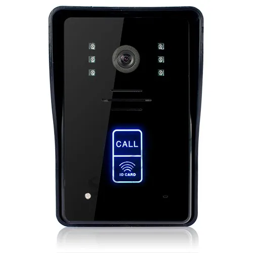 Видеодомофон HOMSECUR дверной звонок 9 дюймов система связи совместимы с RFID