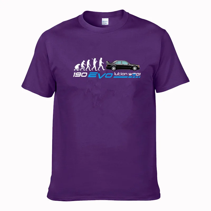 2019 Hot Sale New Men'S T Shirt Germany Classic Legend Car W201 EVO II DTM for 190 Fan T-SHIRT S-XXL T-Shirt | Мужская одежда