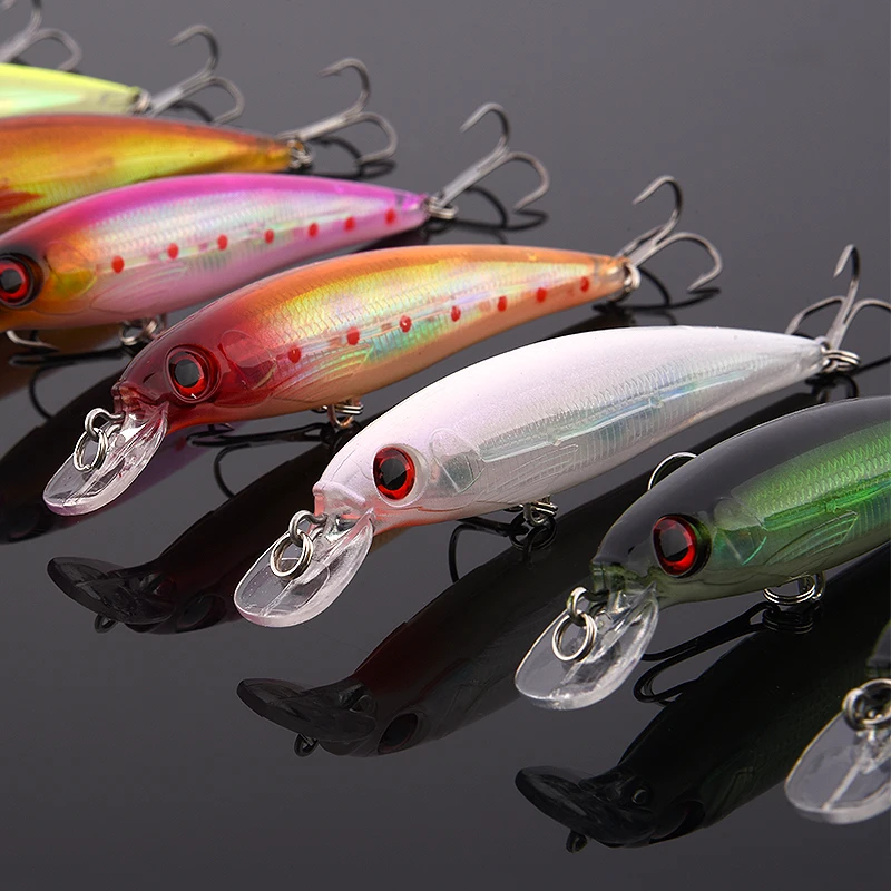 Рыболовные приманки для большинства удочек плавающие лазерные блесны 3D воблер с