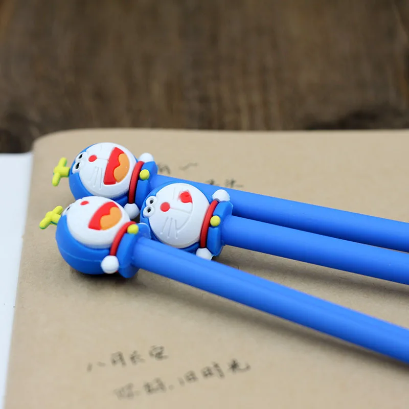 1 шт. креативная Милая мультяшная Тинкер кошка нейтральная ручка Doraemon ученики черные ручки