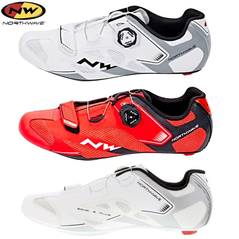 Northwave Sonic 2 Plus шоссейные велосипедные ботинки SPD SL Vent CarbonNW Lock Shose NW