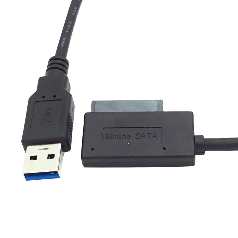 USB 3 0 для SATA 13 p Slim 7 + 6 Pin Female DVD адаптер|Компьютерные кабели и разъемы| |