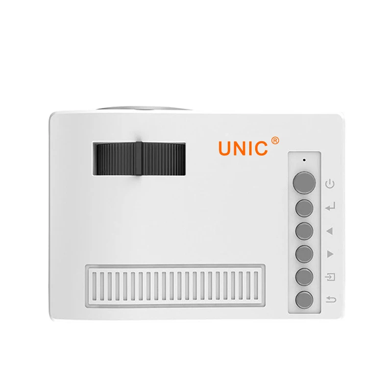 Лучшие подарки для детей и родителей новые ультра мини-проектором UNIC UC18 HD 1080 P