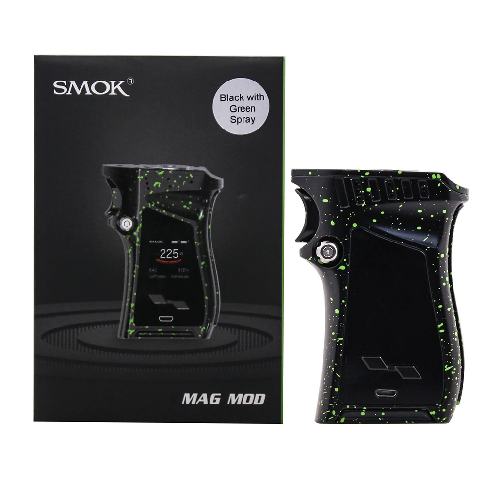 SMOK Mag Box Mod 225 Вт правый вейп электронная сигарета для атомайзера TFV12 PRINCE Tank V12 Prince испаритель катушка
