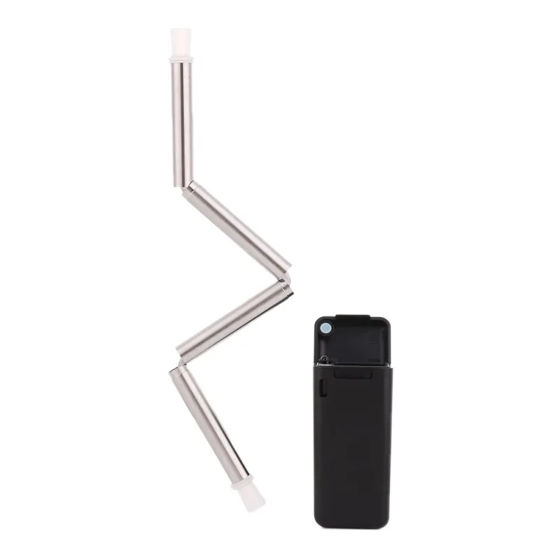 Plegable de paja plegable reusable con llavero agujero viajes al aire libre casa Bar cocina Accesorios | Дом и сад