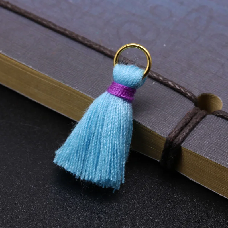 Small Mini Tassels 10pcs/lot for Garments 18 colors 15CM Artificial Tassel DIY Home Decoration 2019 New Arrival |