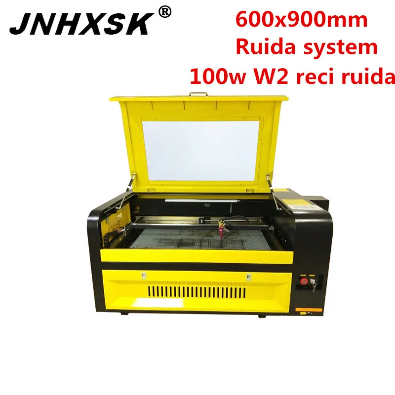 JNHXSK 6090 9060 600x900 мм 100 Вт W2 reci ruida лазерная фотофокусировка чехол для телефона