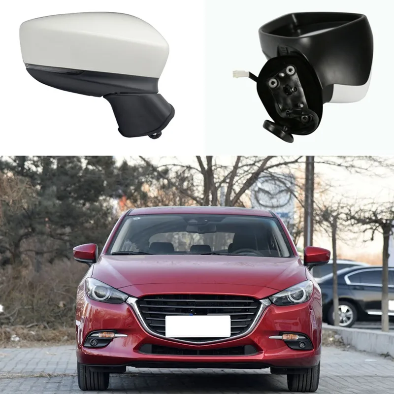 Наружное зеркало заднего вида в сборе для MAZDA 3 AXELA BN BM 2017 2018 Электрический