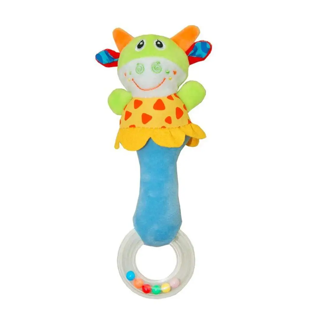 Детские развивающие игрушки для новорожденных кольцо прорезывания зубов милые