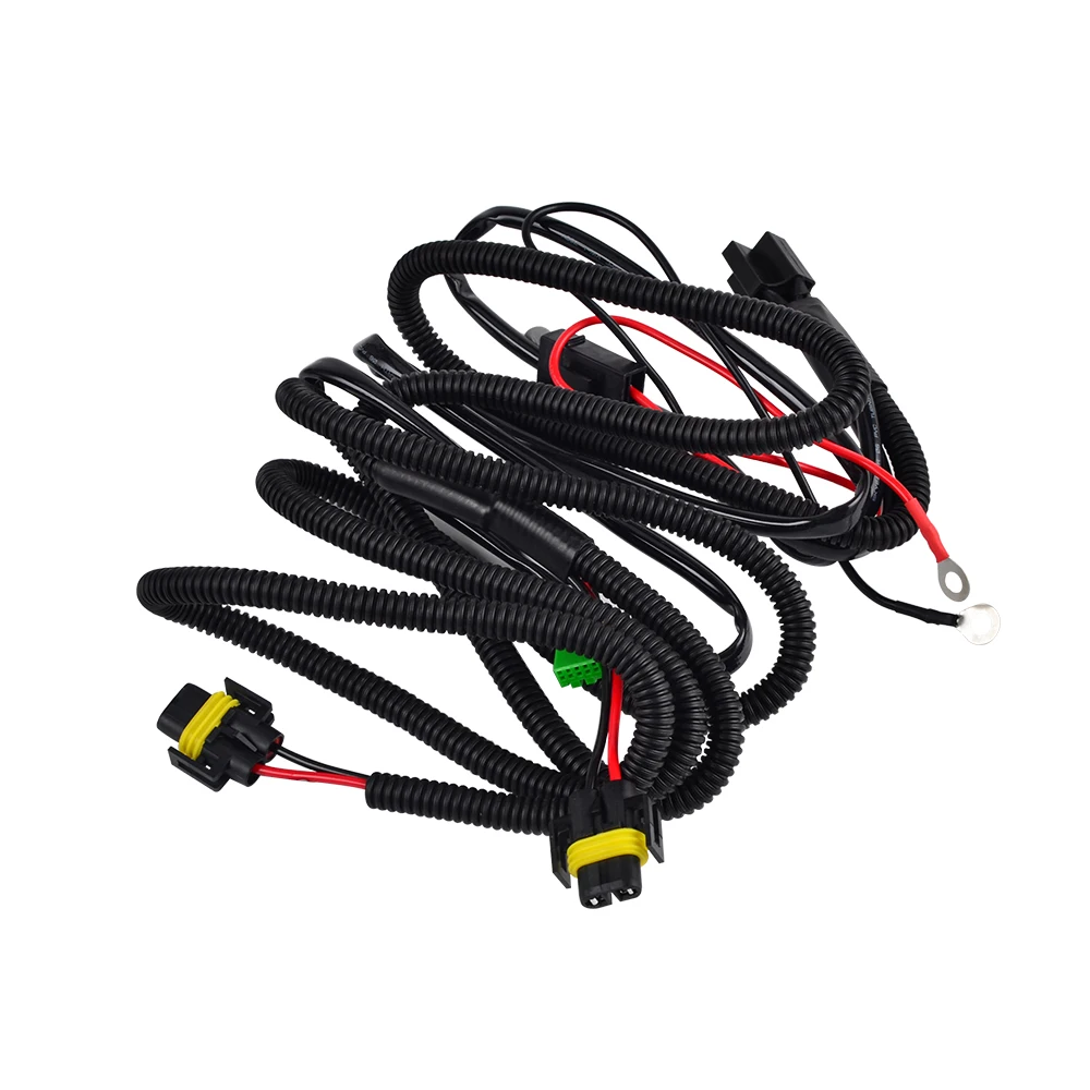 Одна пара автомобильный передний бампер противотуманный свет прозрачный с