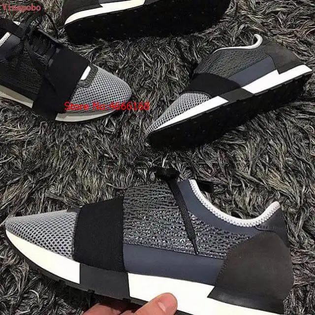Name Brand New Arrival Man Woman Casual Shoes Flat Fashion Patchwork Leather Mesh Low Cut Lace-up Trainer Runner Outdoors | Обувь