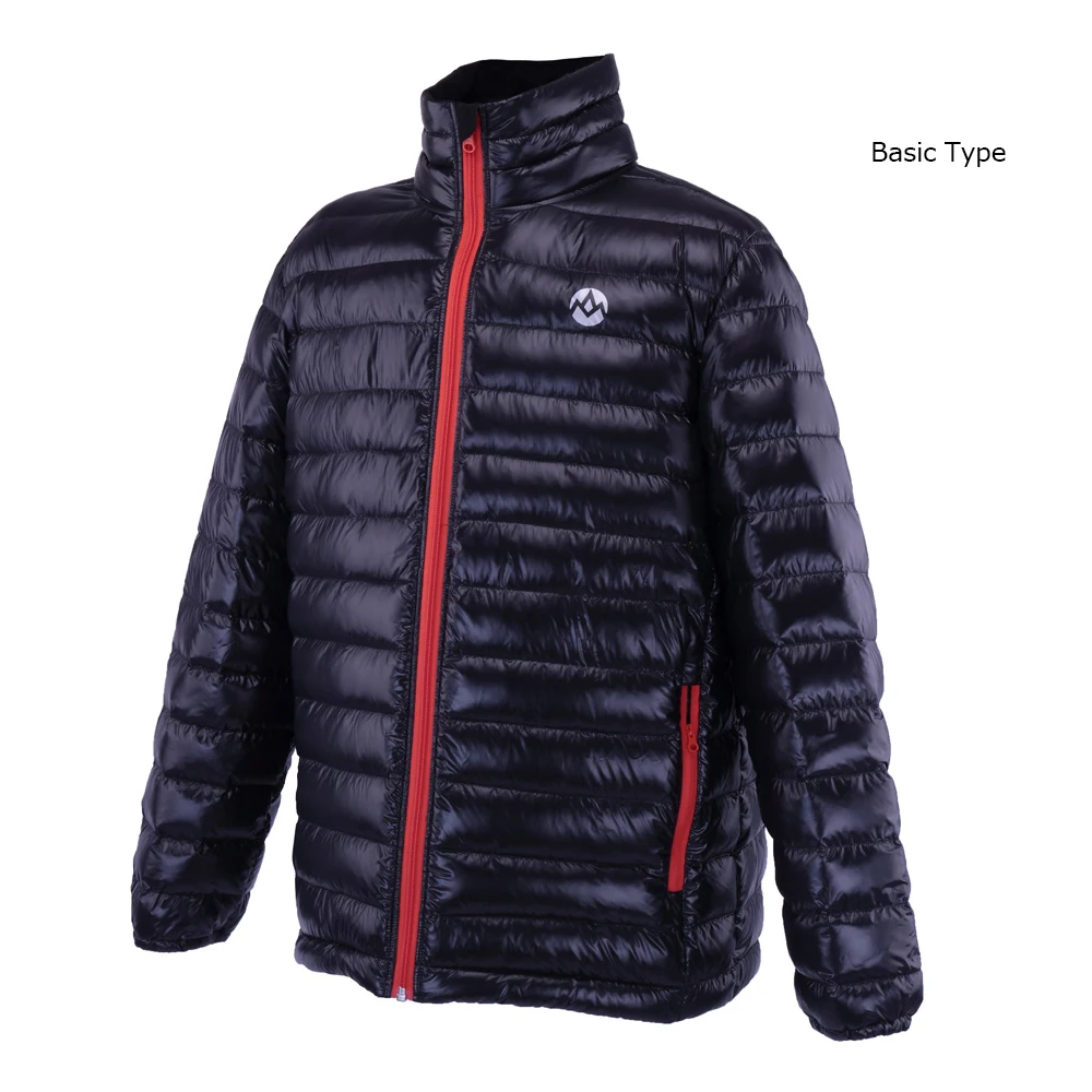 AEGISMAX унисекс 95% белый пуховик с гусиным пухом пуховая куртка легкая на молнии для