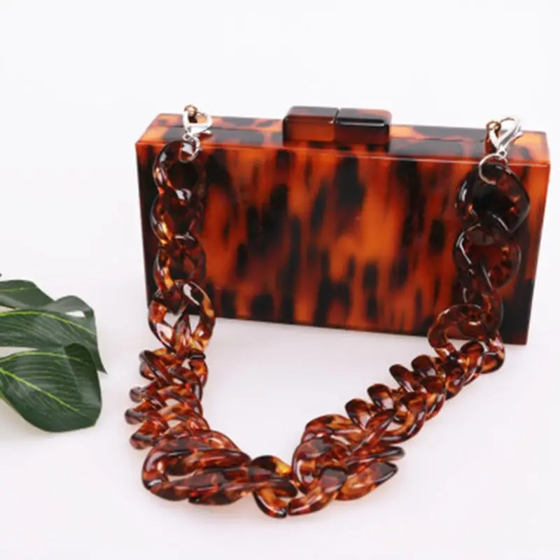 1 шт. акриловая сумка для рукоделия сменный кошелек ремешок на цепочке ручки