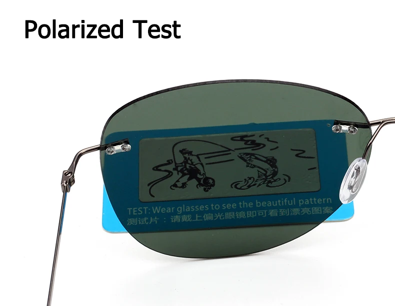 Солнцезащитные очки JackJad мужские ультралегкие поляризационные складные