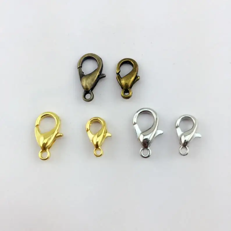 10 шт./упак. Высококачественная застежка карабин из сплава брелок для браслета