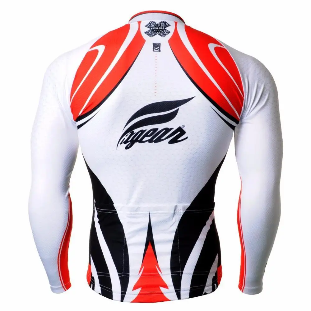 Мужская велосипедная форма с длинным рукавом быстросохнущая для горного