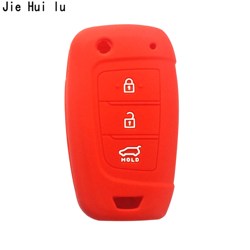 8 видов цветов силиконовый чехол-держатель для ключей Kia RIO K2 K5 Hyundai i20 i30 i35 iX20 iX35 3
