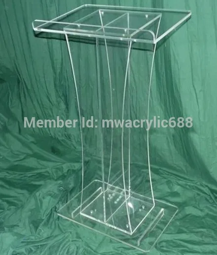 

Beautiful Simple Elegant Acrylic Podium Pulpit Lectern
