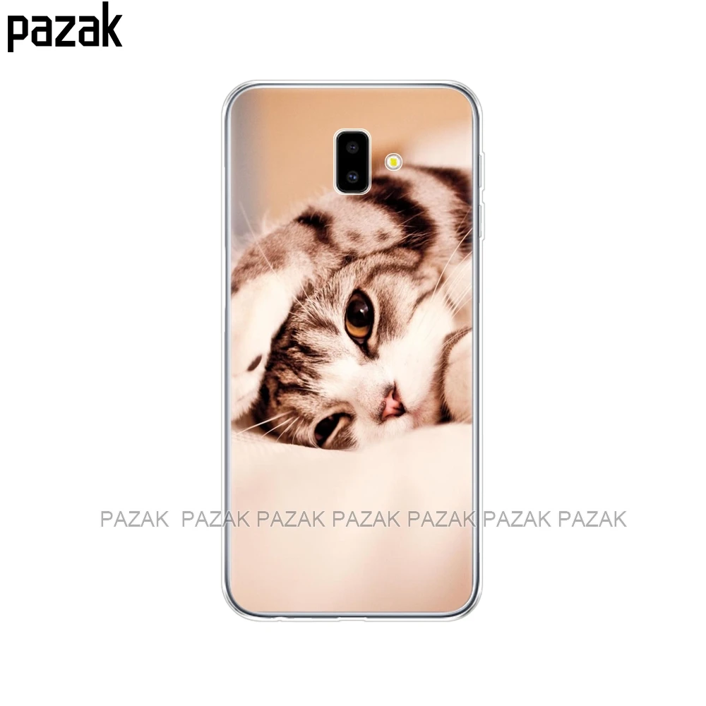 34344 Чехол для samsung J6 Plus Мягкий с рисунком из ТПУ чехол для samsung Galaxy J6Plus J6+ J 6 Plus J610 J610F чехол s силиконовый чехол для телефона - Цвет: 34344