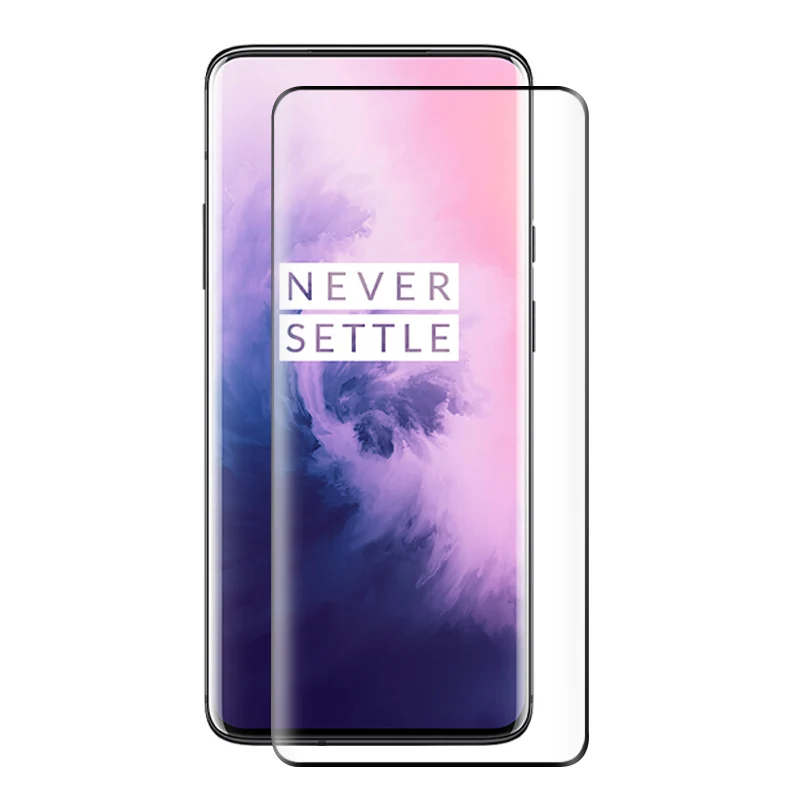 Закаленное стекло для защиты экрана Oneplus 7 Pro 2 шт.|Защитные стёкла и плёнки