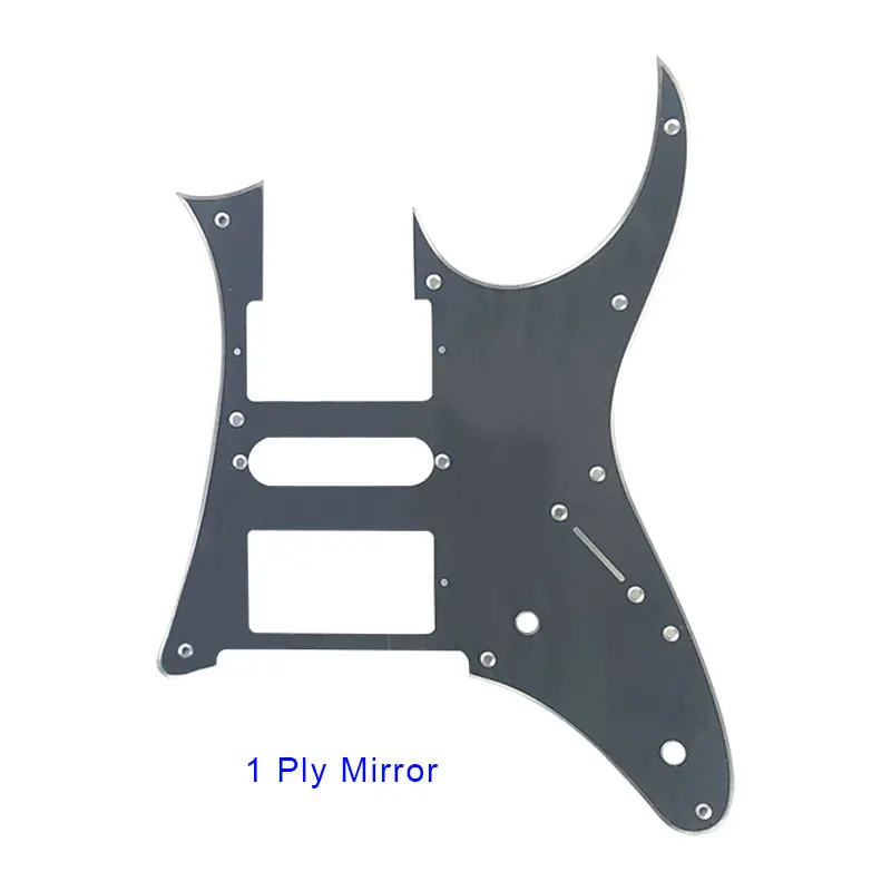 1Ply Mirror Pleroo отличное качество электрогитары Запчасти-для MIJ Ibanez RG750 гитары накладку хамбакера HSH пикап царапины пластины - Цвет: 1Ply Mirror