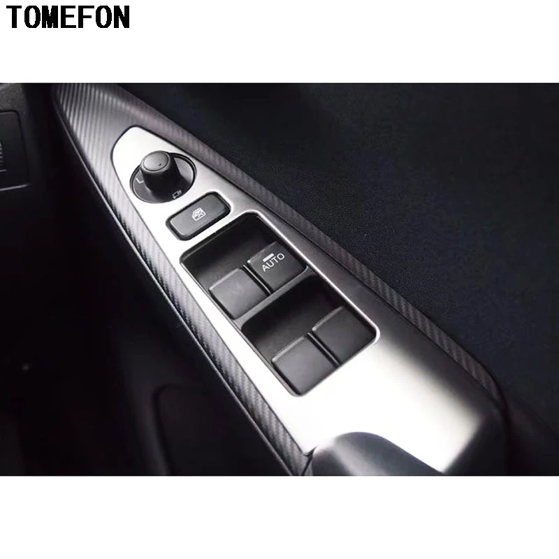 Хромированный ABS регулятор TOMEFON для Mazda 2 Mazda2 Demio DJ RHD 2014 2015 2016|Лепнина интерьера| |