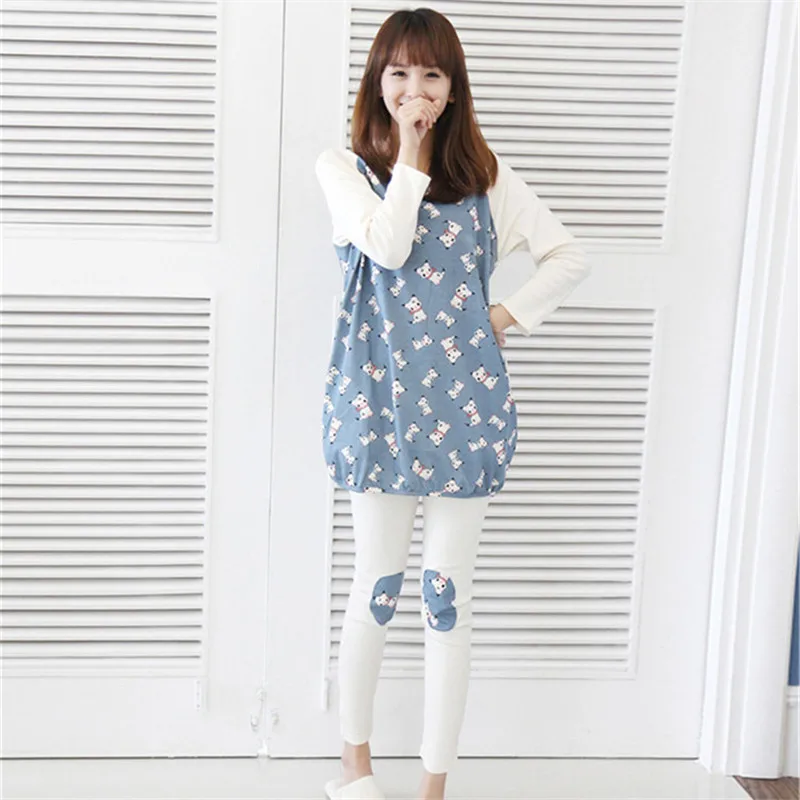 Пижамный комплект Женский из топа и леггинсов хлопковое нижнее белье | Женская