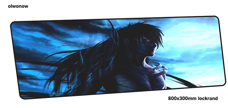 BLEACH Коврик для мыши для геймера, крутой игровой коврик для мыши 800x300x3 мм, большой восхитительный коврик для ноутбука, ПК, аксессуары для ноутбука, эргономичный коврик для мыши - Цвет: design 10