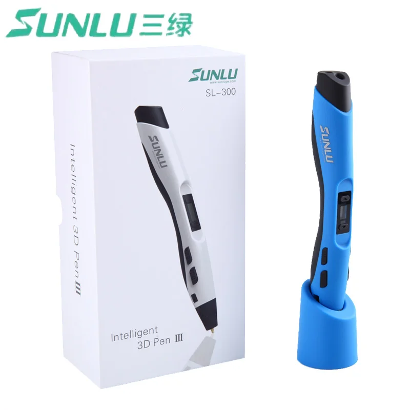 SUNLU 3d ручки принтер для подарков интеллектуальная температура ABS/PLA/PCL нити ручка