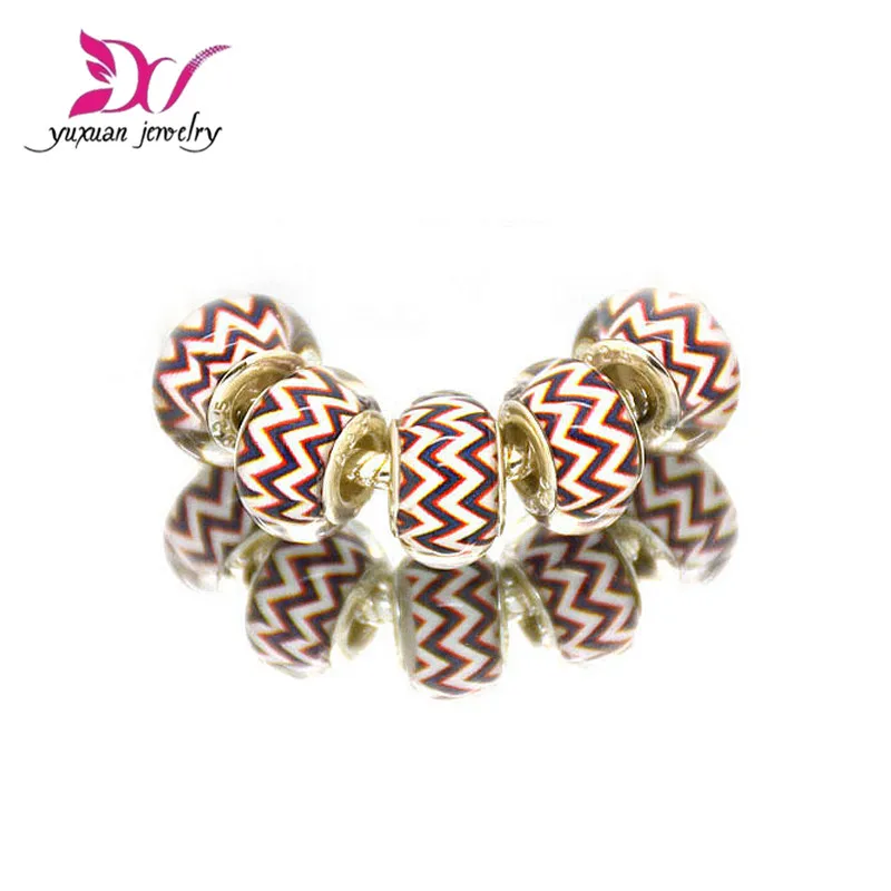 Посеребренные фиолетовые бусины для самостоятельной сборки акриловые с большим