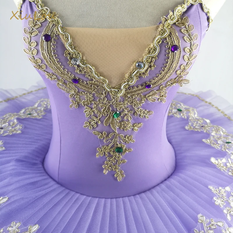 Фиолетовая балетная пачка для взрослых Женская Профессиональная Детские