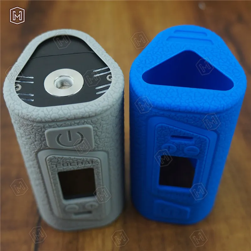1 шт. Бесплатная доставка sigelei fuchai Duo 3 255 Вт силиконовый чехол три батареи USB TC mod VAPE