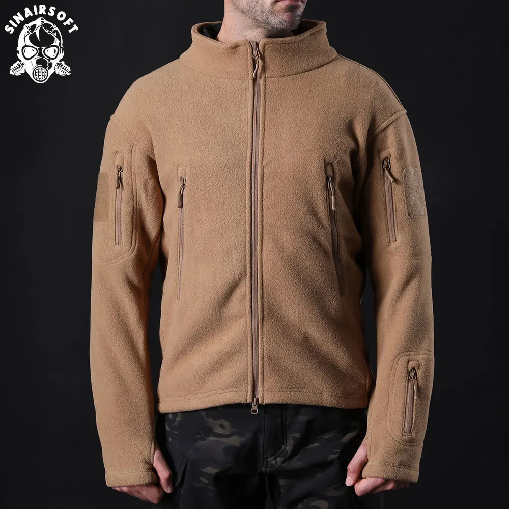 SINAIRSOFT Мужская Военная Тактическая ловля флис Акула кожа мягкая оболочка