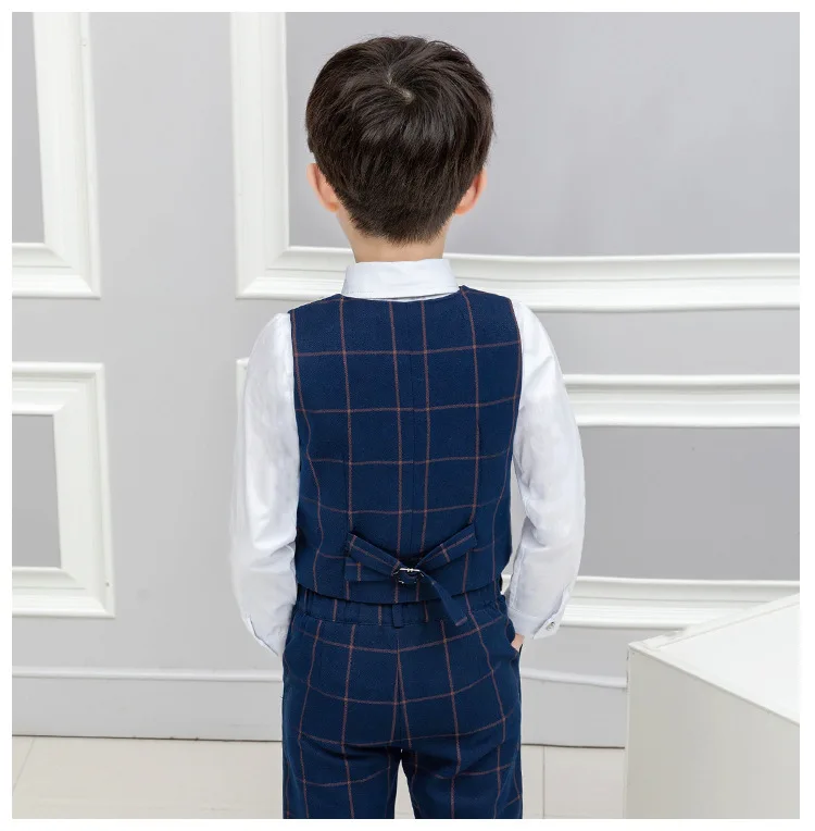 3 шт. жилет + брюки галстук для мальчиков | Мать и ребенок