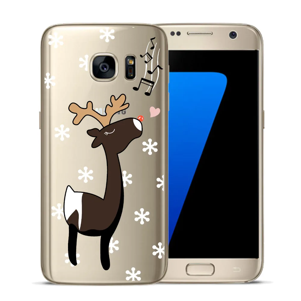 Мягкий силиконовый чехол из ТПУ для Samsung Galaxy S5 Mini S6 S7 Edge S8 S9 S10 Plus S10E|cover for samsung galaxy|case