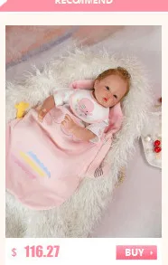 52cm Reborn Simulation Baby Handmade Silicone Doll Child Play Starfish Plush With Gift Bag Toy Baby Educational Toy Doll