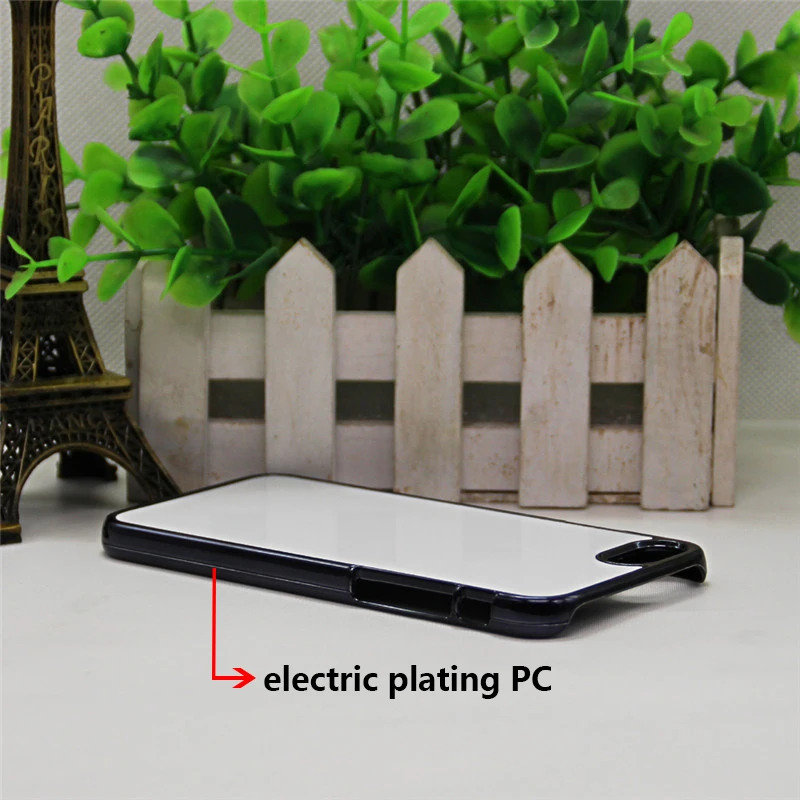 Новейший DIY сублимационный гальванический чехол для iphone 7 plus жесткий пластиковый