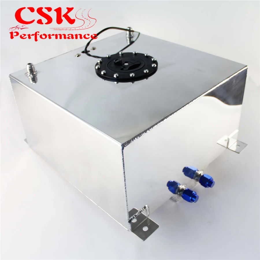 Сплав гоночный автомобиль топливный элемент бак 10 галлонов w/Отправитель