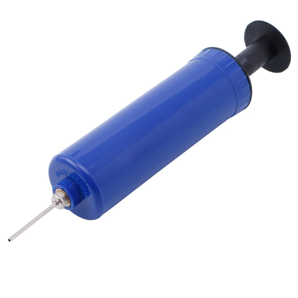 

1pc Portable Sports Ball Hand Air Pump Inflatable Inflator Football Basketball