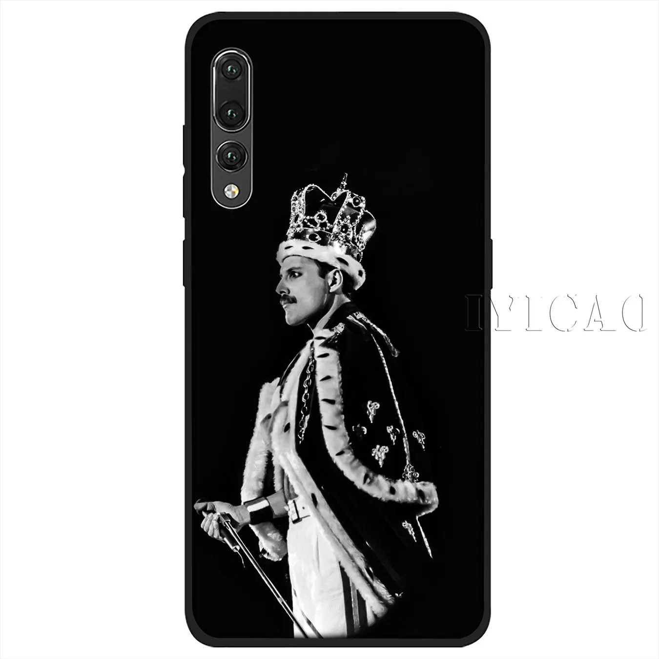 IYICAO Queen Freddie Mercury Soft Silicone Case for Huawei P30 P20 Pro P10 P9 P8 Lite Mini 2017 2016 2015 P smart Z 2019 Cover |