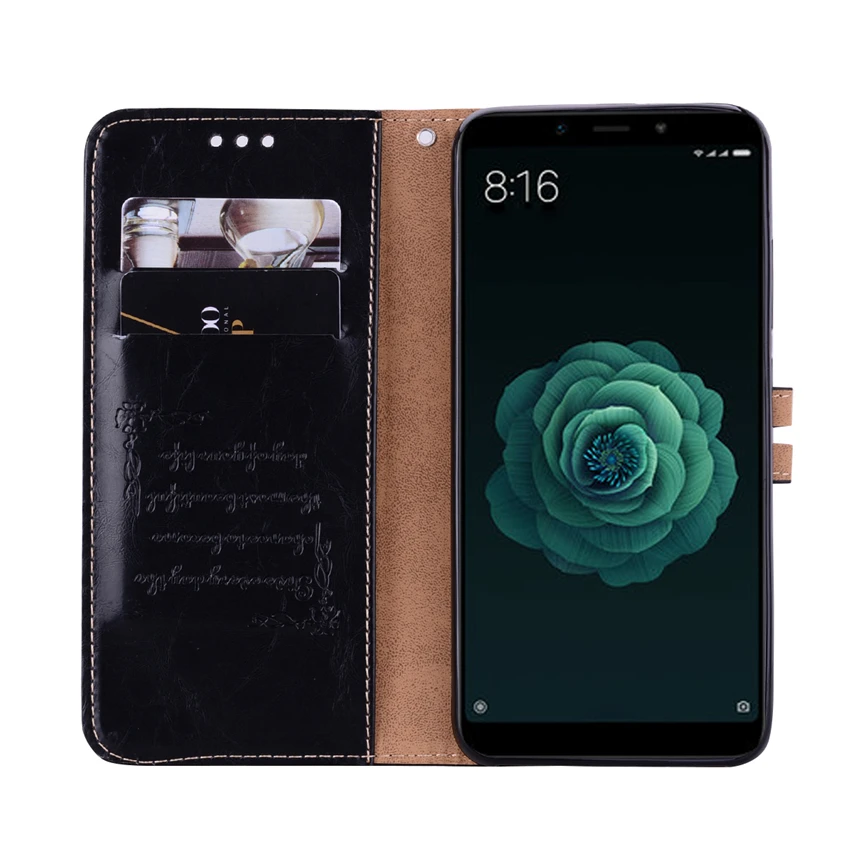 Кожаный чехол-бумажник для Xiaomi Redmi 6A 5 Plus S2 Note 6 5 Pro 5A Note 4X4 4A Global Capa Funda для XiaoMi Mi 8 A1 A2 Lite 6 F1