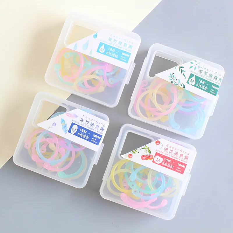 Цветные прозрачные чехлы из полиэтилена для скрапбукинга | Канцтовары офиса и