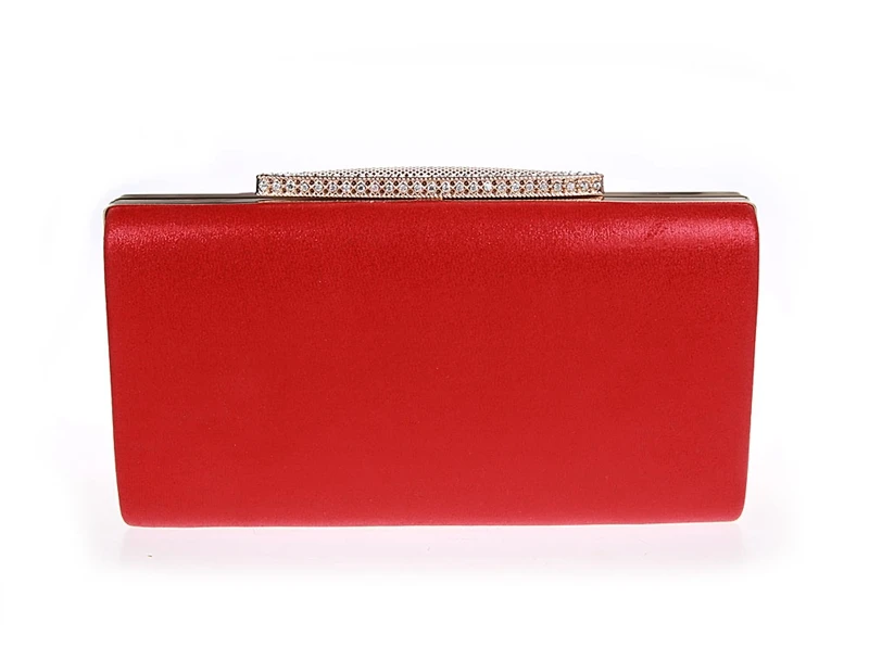Хит продаж 2016 красная вечерняя Женская сумочка Стразы банкетная Сумочка клатч