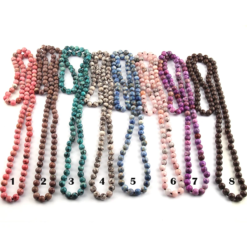 

Бесплатная доставка модное ожерелье с полудрагоценными камнями