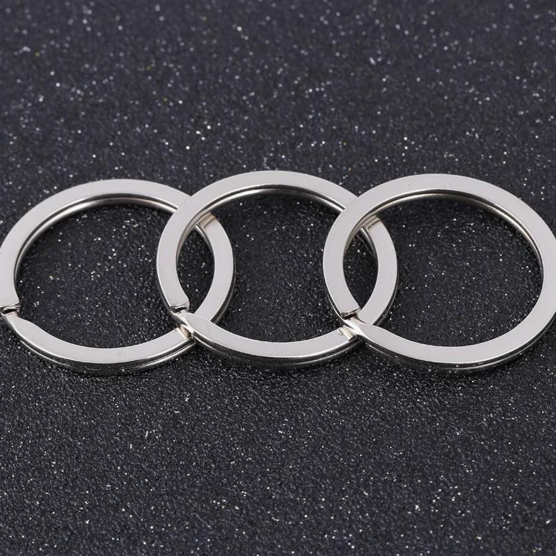 10Pcs/Bag 20/25/30mm Metal Key Holder Split Rings Unisex Keyring Keychain Link Keyfob DIY Chains Accessories | Украшения и