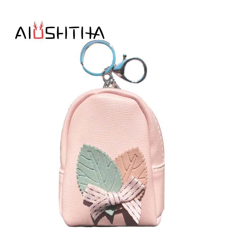 Кошельки для монет женский кошелек маленький мини кожаные детские брелки