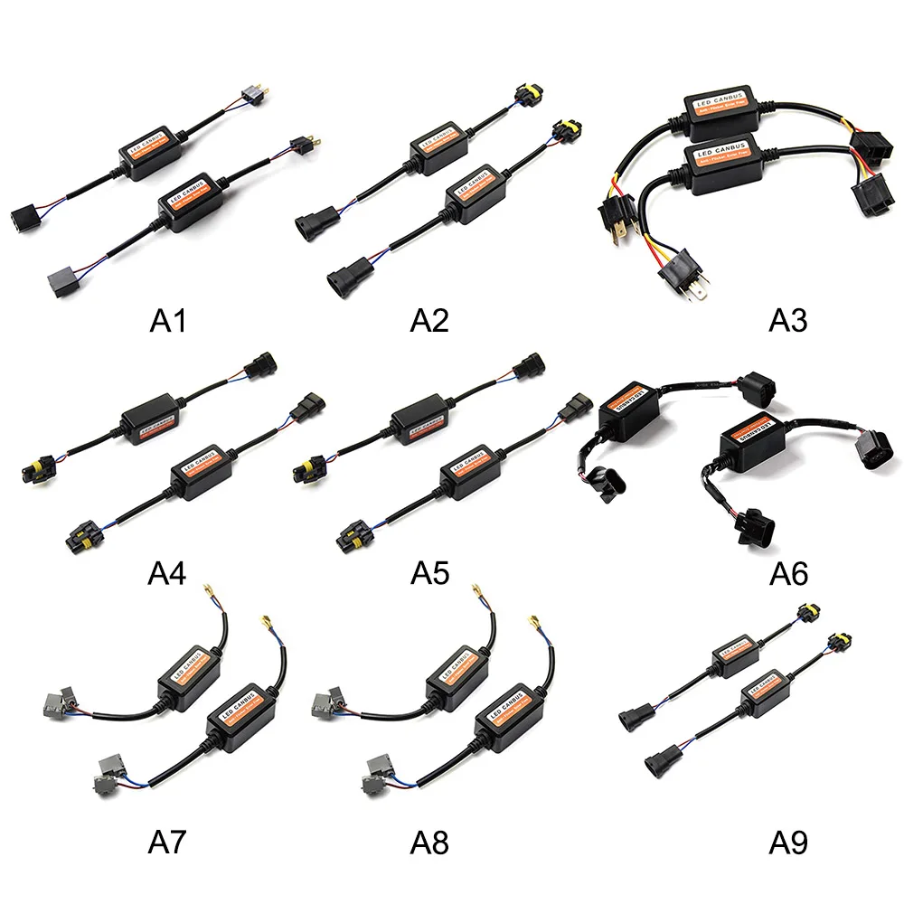 DJSona Предупреждение ошибок анти мерцающий резистор декодер компенсатора для фар