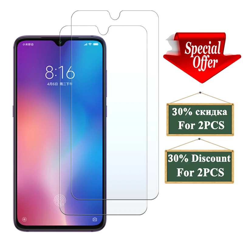 Защитное стекло на Ksiomi 9 se защита для экрана Xiaomi Xiomi Mi9 9se закаленное Sklo Vidrio