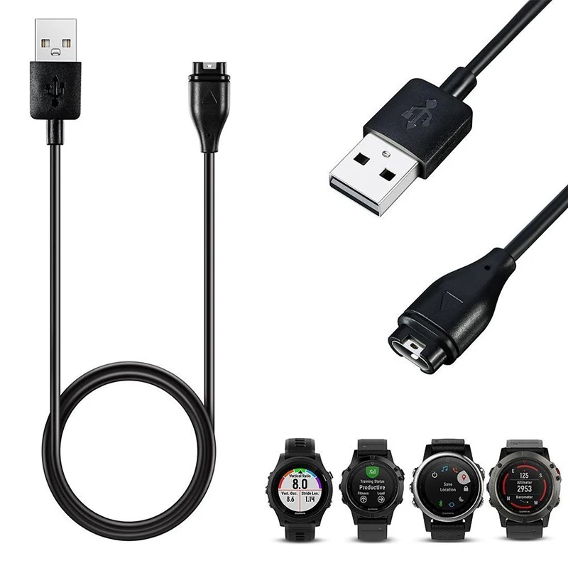 Быстрая зарядка USB зарядное устройство для Garmin запасные части Fenix 5 5S 5X Plus X Vivoactive3